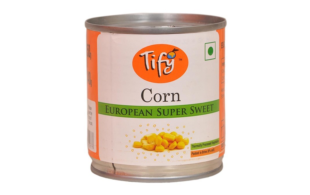 Tify Corn European Super Sweet   Tin  150 grams
